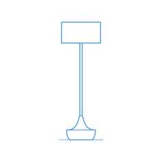 Furniture Floor Lamps Atlas Floor Lamp Svg Line Art, Free Vectors File